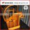 Wolwa micro auto truck crane with dilling machine or basket for sale