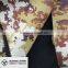 Nylon Taslan Fabric Bonded With Polar Fleece Waterproof And Breathable Camouflage Printed
