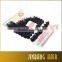 Top quality 8pcs african american brazilian 100% real human hair extensions for black woman