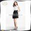 Lastest Women Fashion Design Casual Dress Sleeveless Mini Dress With Lace Top