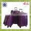 Orange Color Real Push Trolley 4 Wheels TSA Lock  China Wholesale Aluminum Trolley Cases