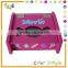 Kids room decorative desktop velvet jewelry organizer boxes