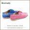 Latest fashion laser holes heel 1cm cricket lace up flat casual shoes for women