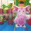 2015 new design giant inflatable worm amusement park with slide