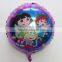 2016 Sale Party Supplies Single Foil Balloons Dora Balloons Cartoon Foil Helium