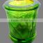 win-win-cooperation pen container liuli colored glass wholesale