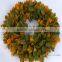 China supplier decorative wall hanging artificial boxwood wreath for indoor outdoor decoration