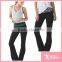 Women flares yoga pants Supplex wholesale long running pants