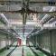 carcass chilling room during installation in sheep slaughterhouse