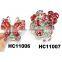 big colorful metal butterfly crystal hair clips wholesale