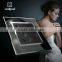 New Arrival Luxury Wallpad Black Waterproof Acrylic Glass 110~250V Electrical 3 2 Pin Austrilia Wall Socket 220V