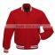 Men's wool / leather jacket soft lambskin Leather jacket for men's and boys winter jacket