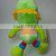 Wholesale Dino Shape Baby Squeaky Rattle Toy / ICTI Audited CE/EN71 Standard Soft Rattle Plush Baby Toys