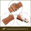 New design skinny genuine leather mens suspender belt
