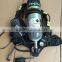 HUD electronic breathing apparatus compressed air scba