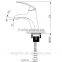 Brass Single Lever Water Tap with Water Saving Aerator 63 1101