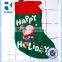 Fashionable Custom Logo Christmas Decoration Sock