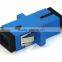 Shenzhen factory supply sc sx optical adapter fibre optic coupler