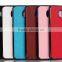 Metal+leather back case for Samsung galaxy S6 edge