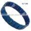 Hot Sale Men's 4 in 1 Bio Energy Elements Magnetic Bracelet, Titanium Health Care Bracelet