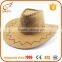 Wholesale leather cowboy hats fancy design cowboy hat with print logo