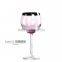 SAMYO novelty colored red wine glasses