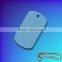 Metal Plain Dog Tag with Chain