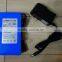 12V DC 9800mAh Rechargeable Li-ion Battery Pack