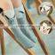 2015 Cute new long ears rabbit cotton socks kids cartoon socks pink and gray child boy socks models