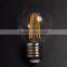 Wholesale super bright 4W all glass 360 degree g45 filament led bulb
