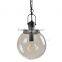Decorative led vintage ball glass pendant light,Led vintage ball glass pendant light,glass pendant light P2008S