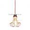 E27 bulb holder copper lights suspension lamp,Copper lights suspension lamp,Suspension lamp P3028