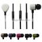 Hot selling new mobile metal earphone with mic for mobile phone