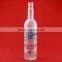 Wholesale cheap aluminium cap square bottles popularity round bottle 750ml bridge shape whiskey bottles