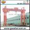 high efficiency electric double girder gantry frame crane