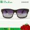 2016 summer new fashion designer wood sunglasses with gradient lens UV400