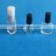 flat nail polish oil glass bottles