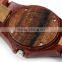 New And Hot Wood Watch In Market Men Women Unisex Size Red Sandal Wood Watch New Made From China