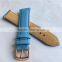 Stamp Logo Canvas Stitch Leather Nato Watch Straps
