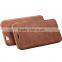 Luxury design smooth flip leather smart case for iphone 6 plus