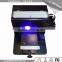 LED UV Flatbed printer for glass,ceramic,wood,plastic,leather,PVC,KT board with factory price