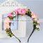 factory directly cheap flower hair band.handmade fashion hair jewelry accessory