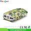 2016 customized Logo unique printing cell phone power bank with Dual port 7800mah
