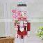 Handmade cute christmas outdoor wooden nutcracker