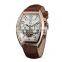 Chinese watch factory custom mens rectangle forsining tourbillon automatic mechanical watch