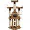 Aimigou cat tree condo house beige coffee