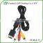 Component RCA AV Cable Cord for Sony PS2 for PS3 Composite Audio Video HD TV LCD NEW AV Cable