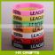 Factory Direct Supply Promotional Gifts Logo Printed Custom Cheap Silicon Bracelet