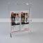 acrylic brochure holder for bank display clear