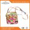 SQ050 Best Seller fashion colorful new style cotton quilted beach crossbody bag